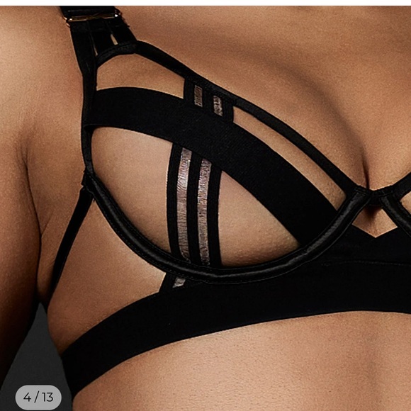 Bluebella Sutton Bra Black size 32B - Picture 7 of 10